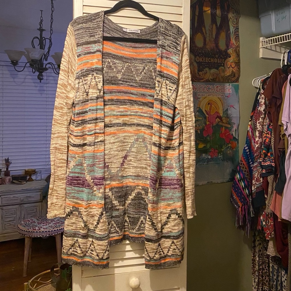 Maurices cardigan🧡💜